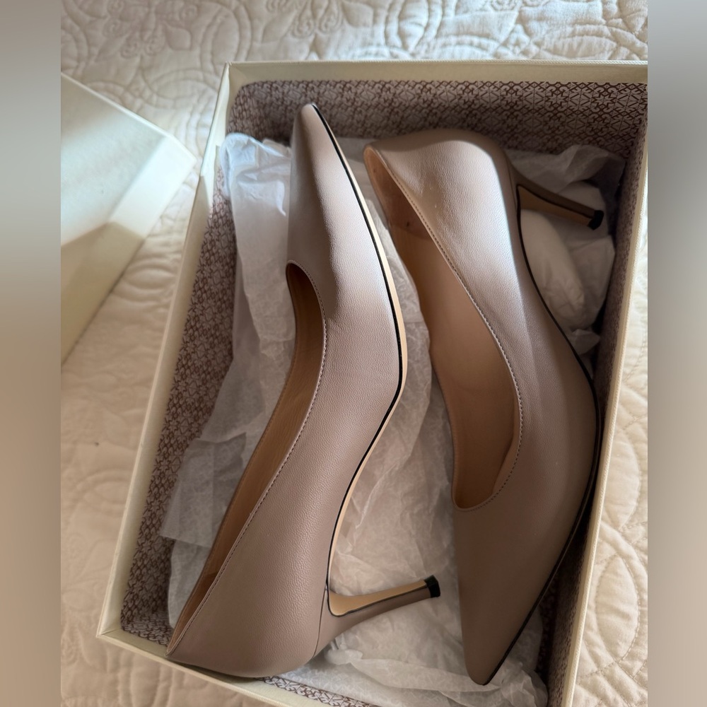 M. Gemi Esatto 70mm Leather heels